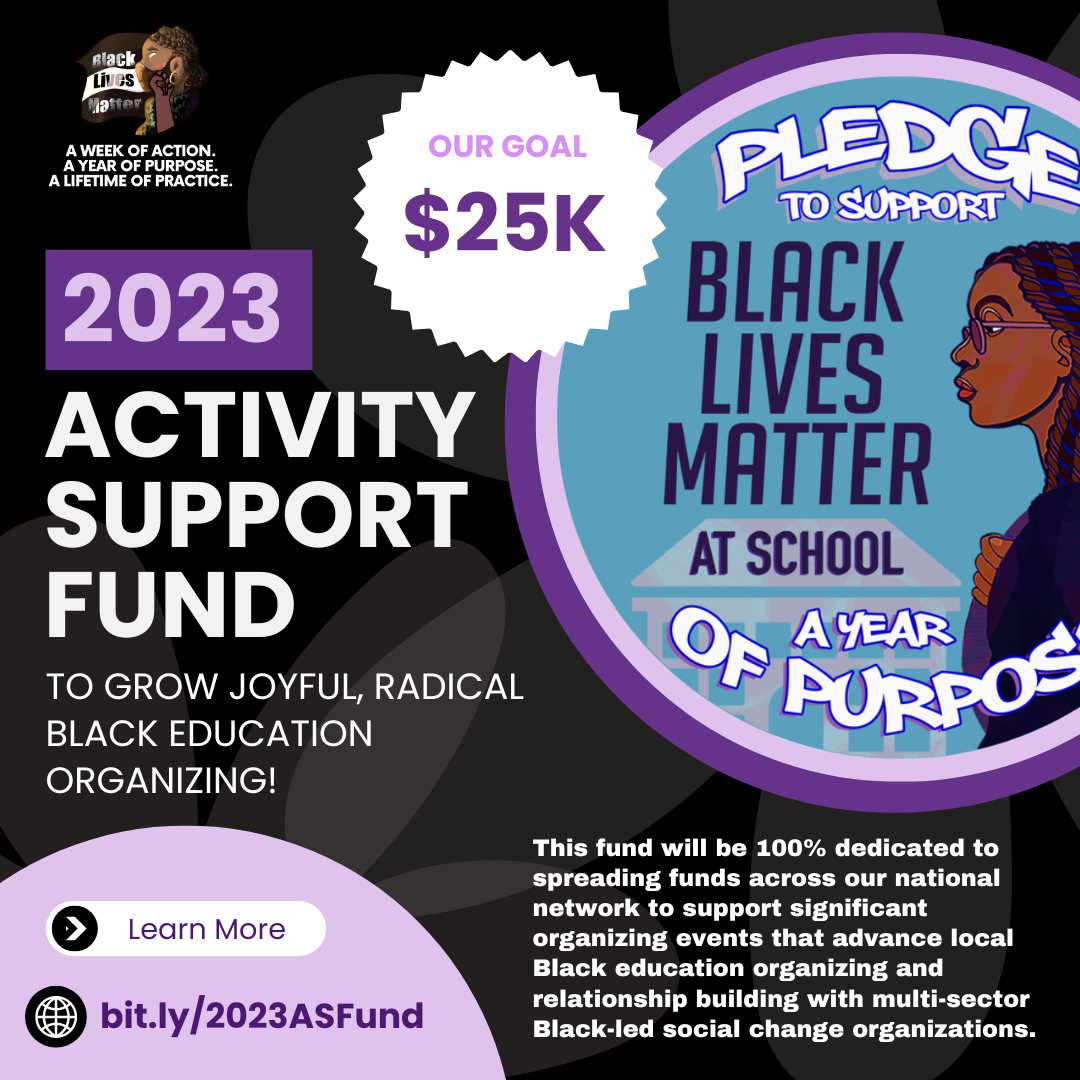 National Black Lives Matter at School fundraiser 2023