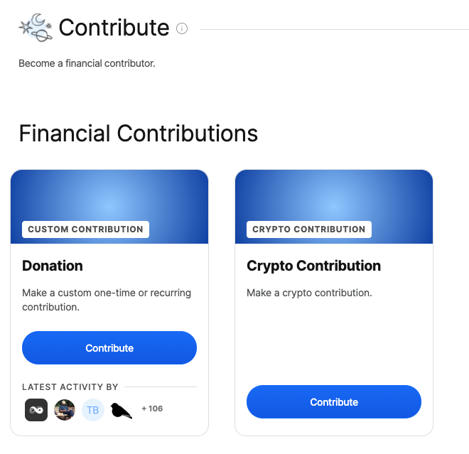 You can now use Crypto to Support Open Source Software
