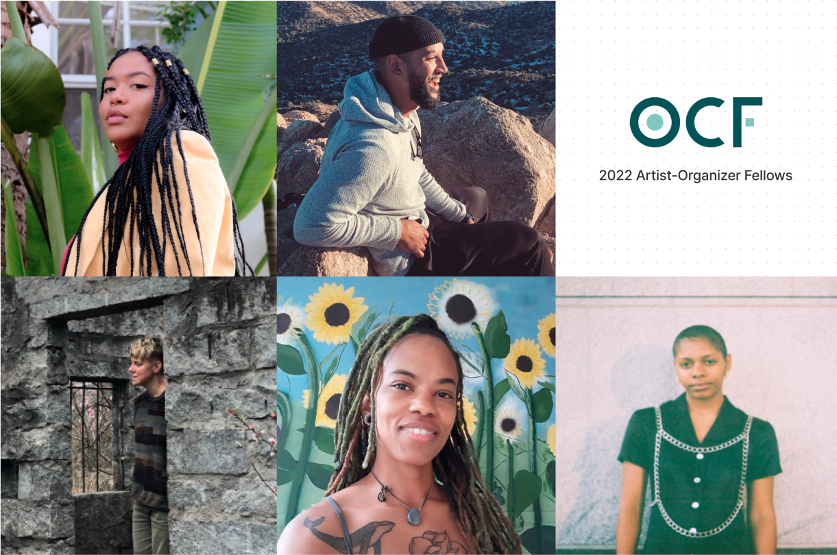 OCF Announces Artist-Organizer Fellows and new hire: Communications Organizer