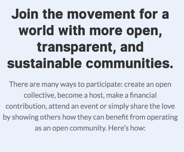 July 2018 Open Collective Newsletter
