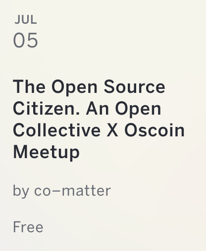 Open Collective June 2018 Newsletter