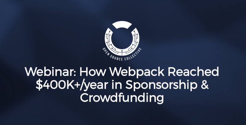 September 2017 News: Webpack Webinar, New Help Forum, Ads for OSS + more